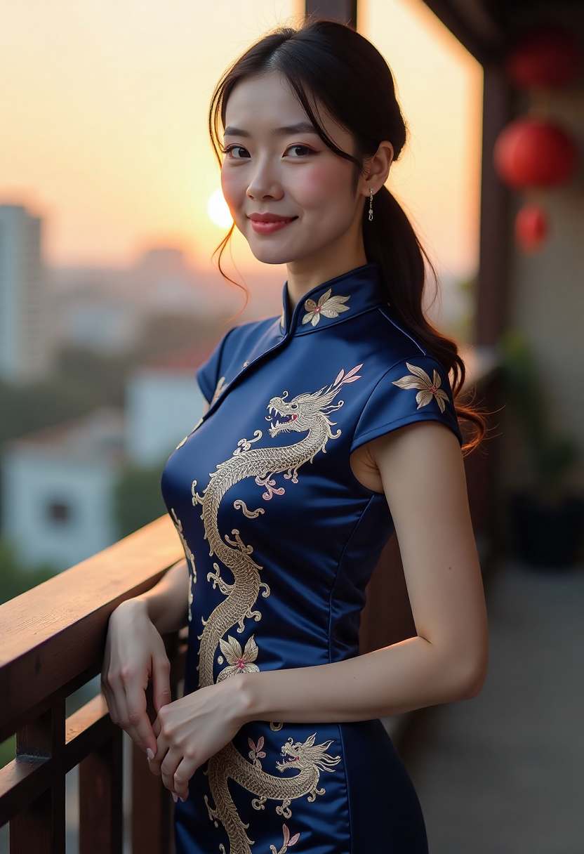 摄影师在花丛边直播拍摄