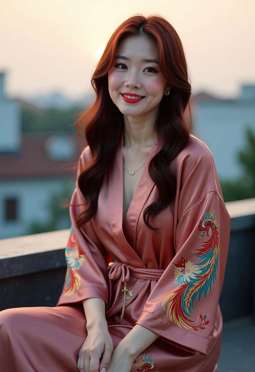 春日花园里盛放的各色花朵